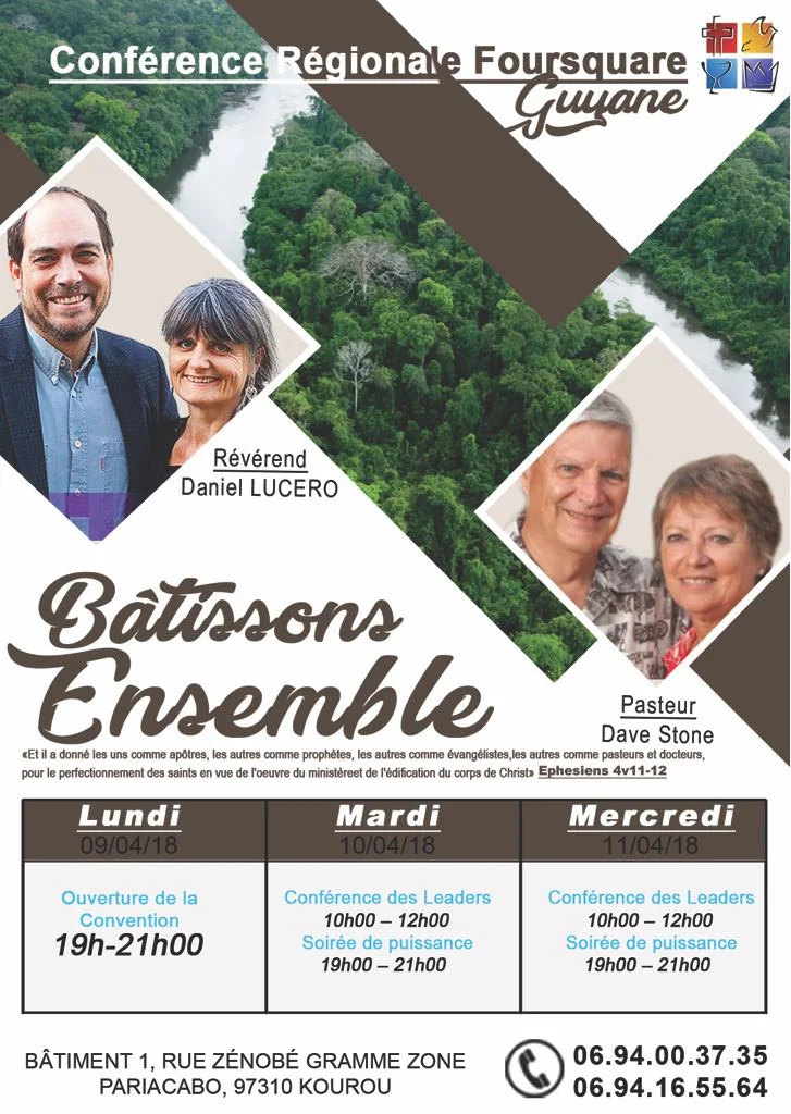 Conférence Régionale Fourquare Guyane