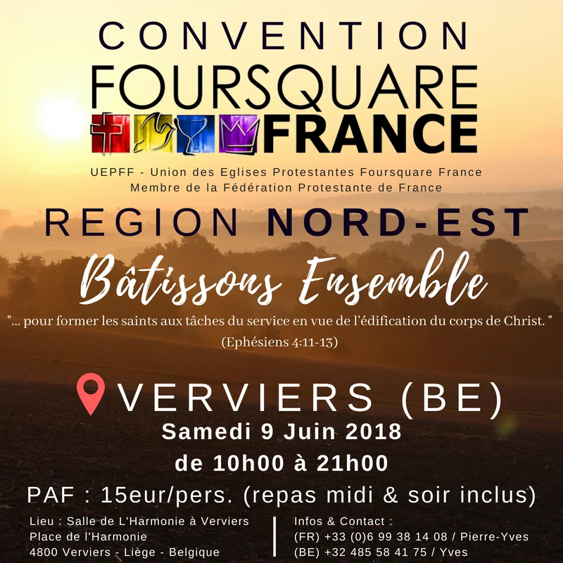 Convention Régionale Foursquare France